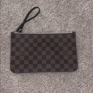 Louis Vuitton Ebene pochette/wristlet